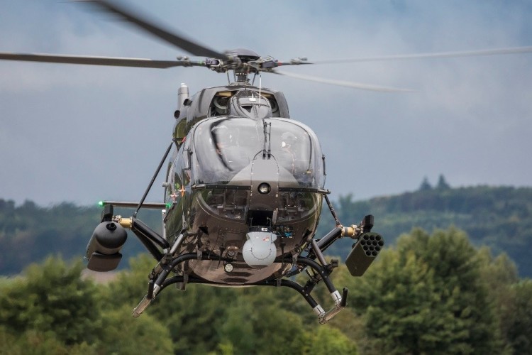 H145M completa seu primeiro voo com o sistema de armamentos HForce