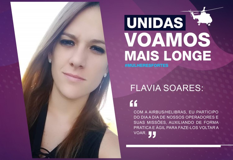 8 de março- Dia Internacional da Mulher: conheça a história de Flavia Soares